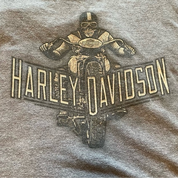 Harley Davidson Men’s  T-Shirt Sleeve Pullover-Gatineau, Quebec - Size Large - Picture 13 of 13